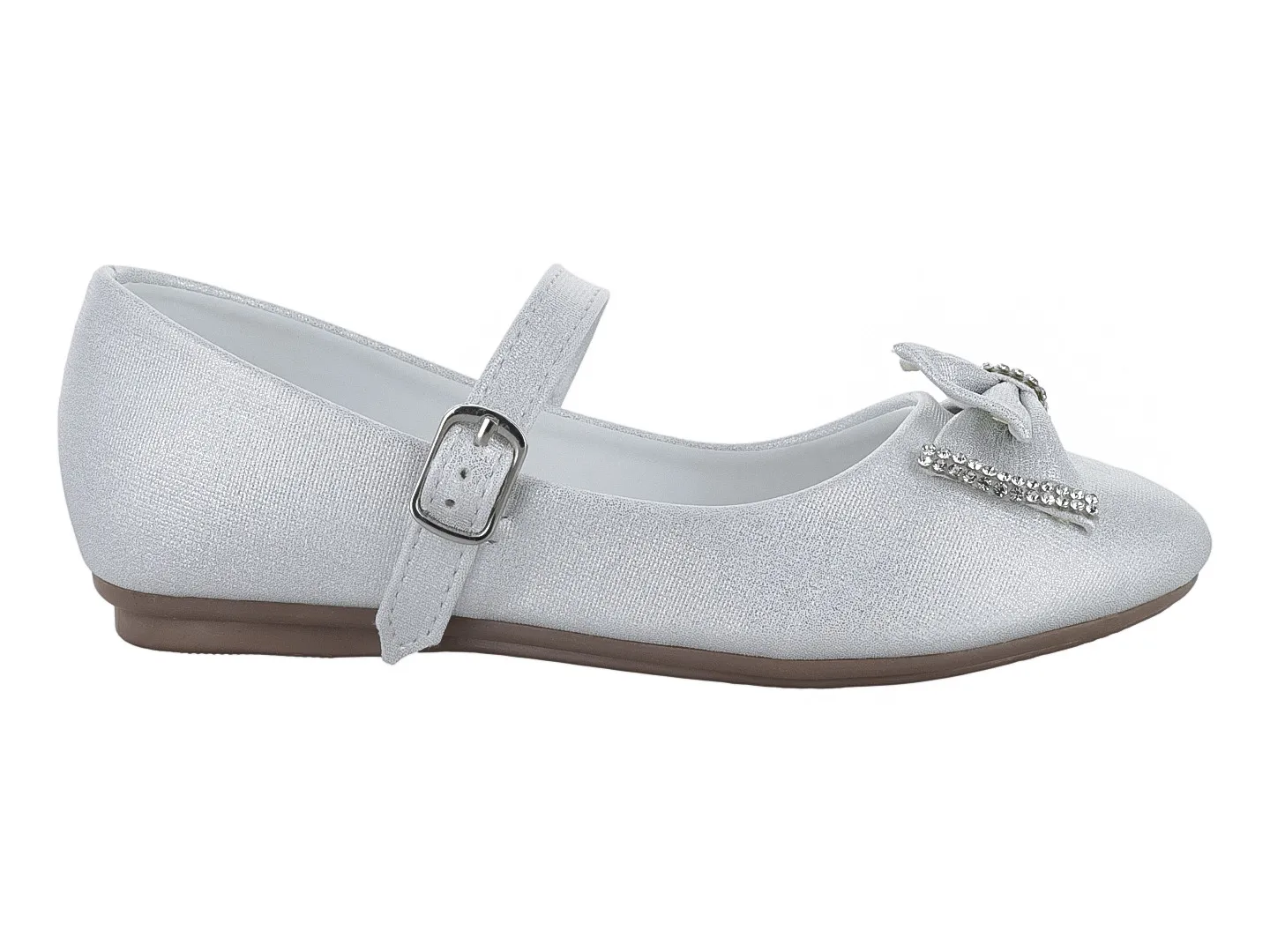 Flats Genesis Italia Blanco Para Niña