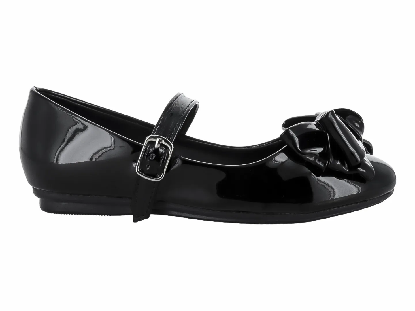 Flats Genesis Veneci Negro Para Niña