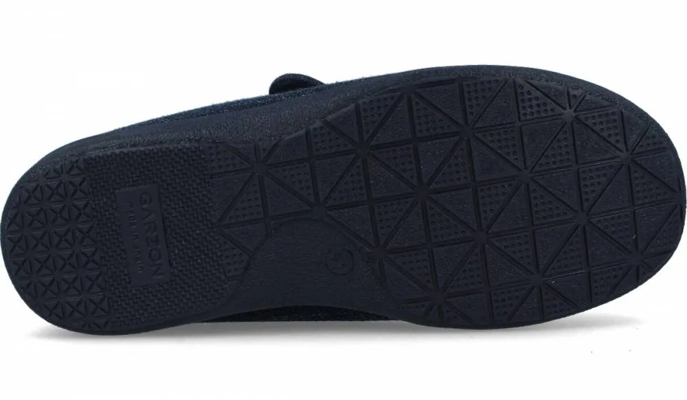 GARZóN  ZAPATILLAS CASA ANCHO ESPECIAL HOMBRE MARINO