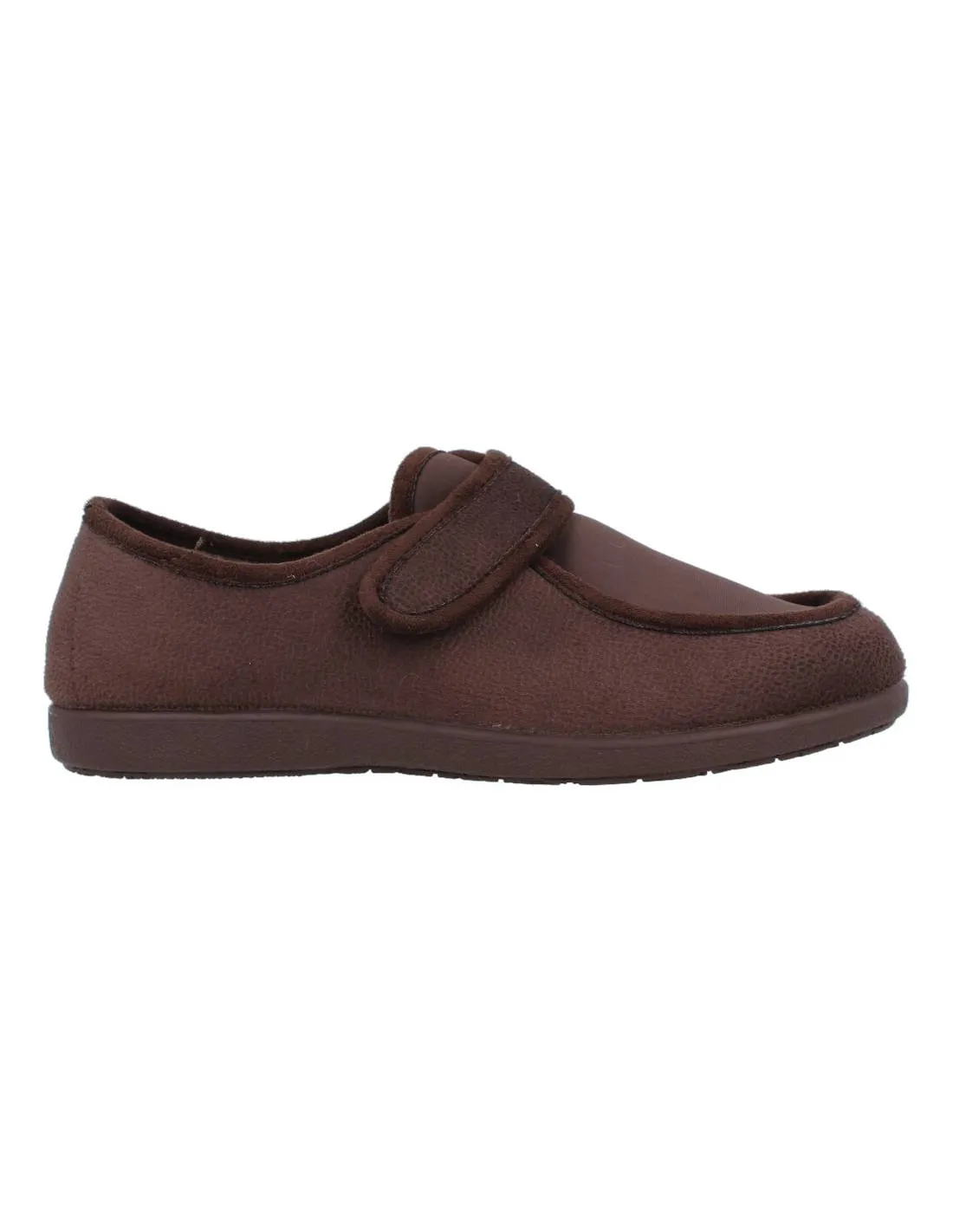 GARZóN  ZAPATILLAS CASA ANCHO ESPECIAL HOMBRE MARRóN