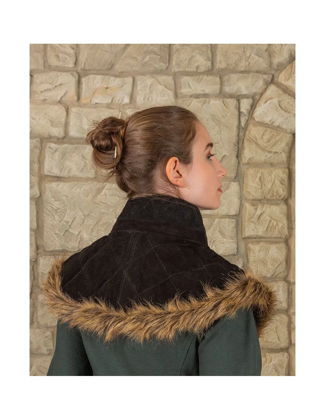 GORJAL MEDIEVAL NIMUE EN ANTE  NEGRO