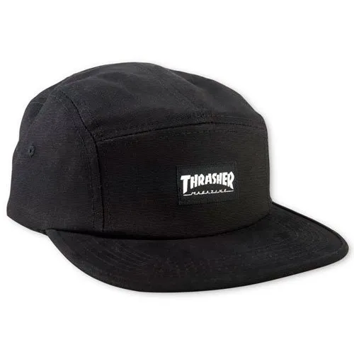 Gorra THRASHER 5 Panels Black