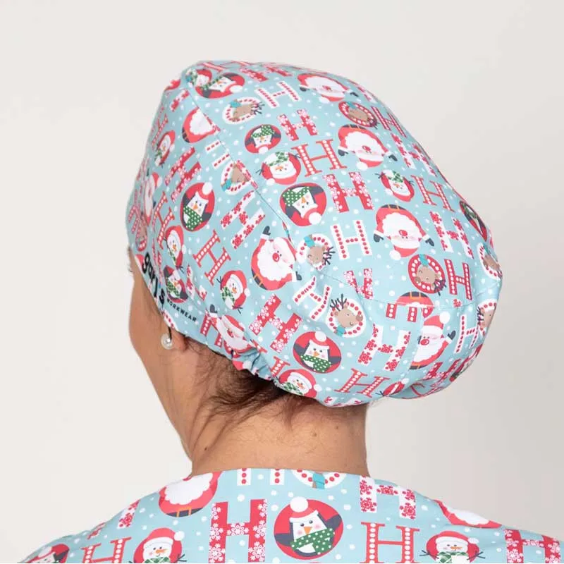 GORRO DE CIRUJANO CON GOMA NAVIDAD SANTAS  GARY'S