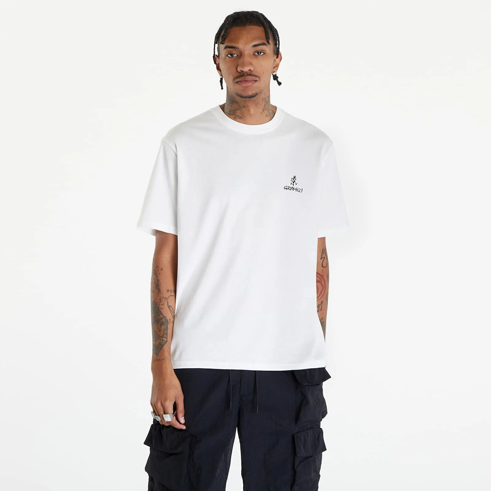 GRAMICCI One Point Logo Tee UNISEX White