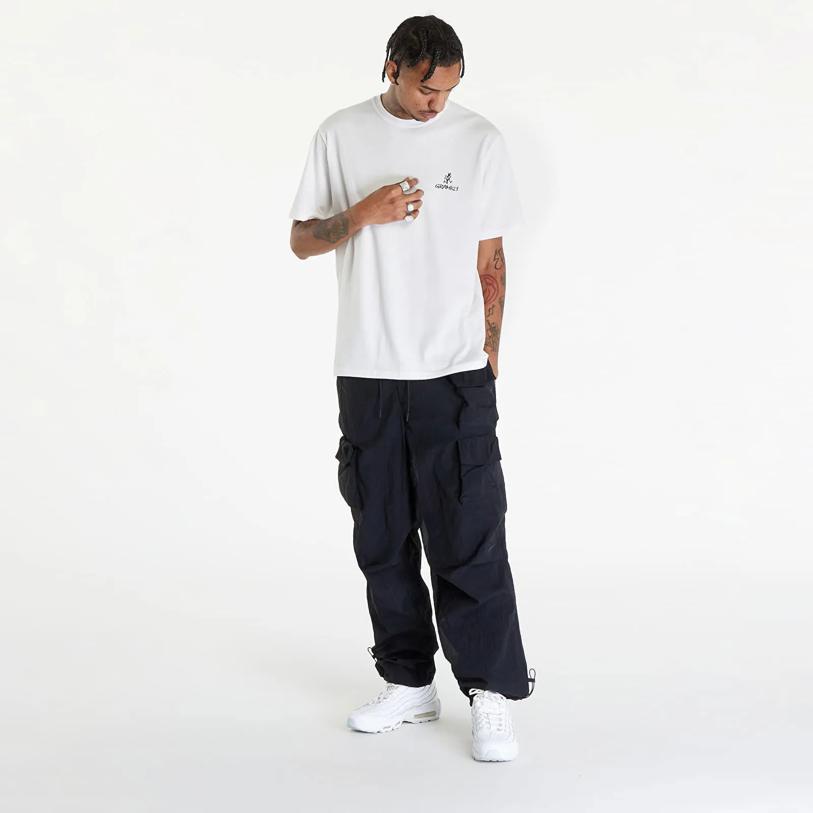 GRAMICCI One Point Logo Tee UNISEX White