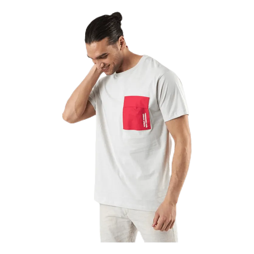 Jack & Jones Awake Tee Ss Crew Neck White