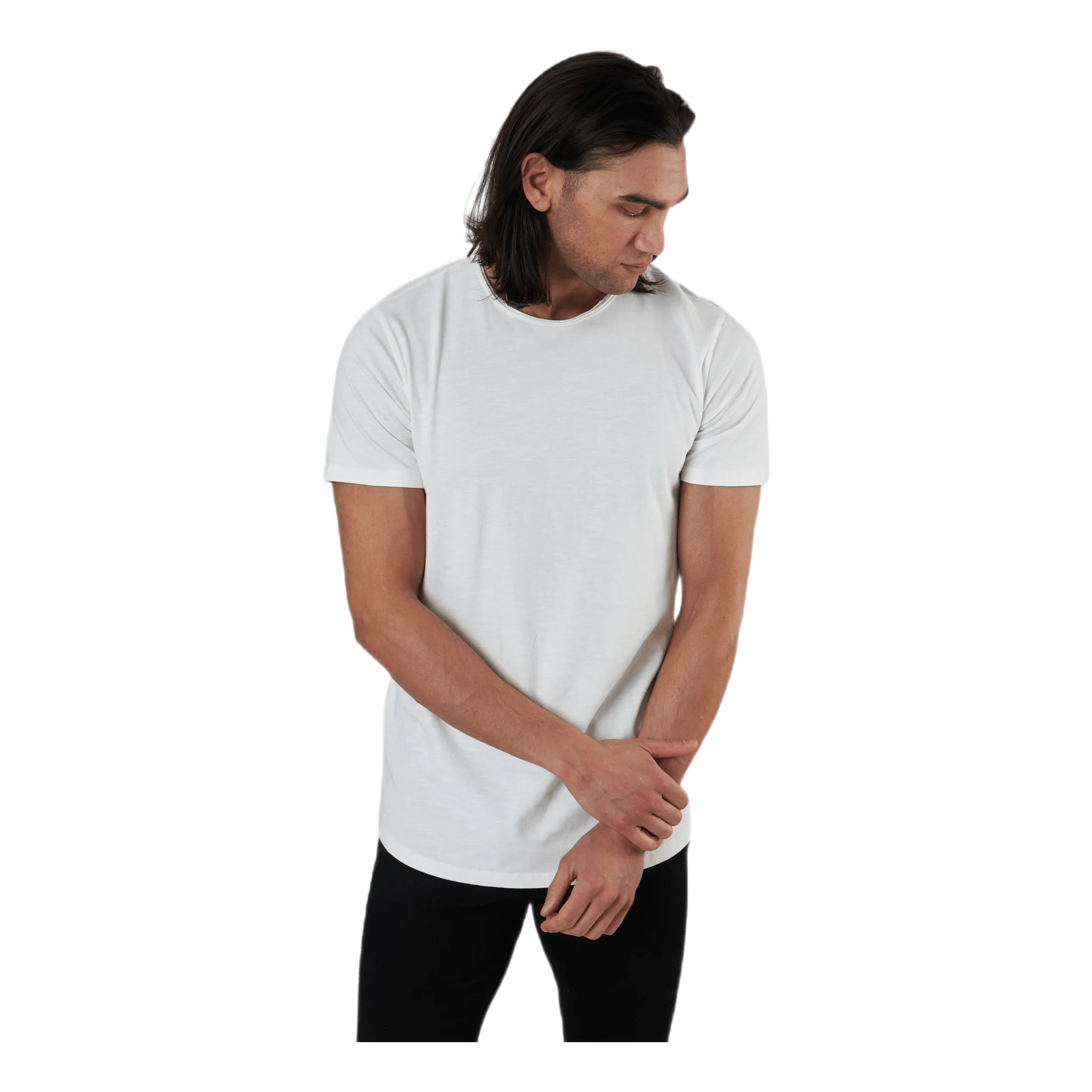JACK & JONES EASHER TEE ONECK SS WHITE