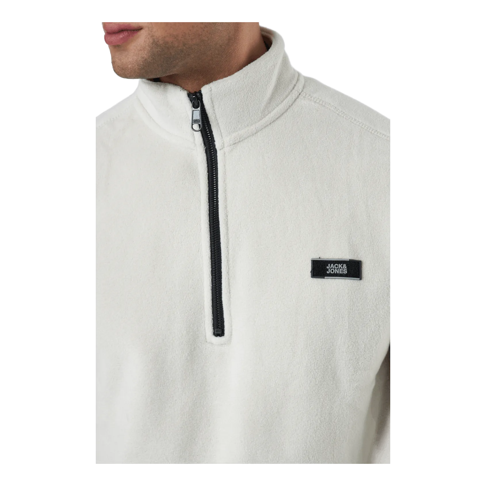 Jack & Jones Jcoclassic Half Zip Sweat Moonbeam