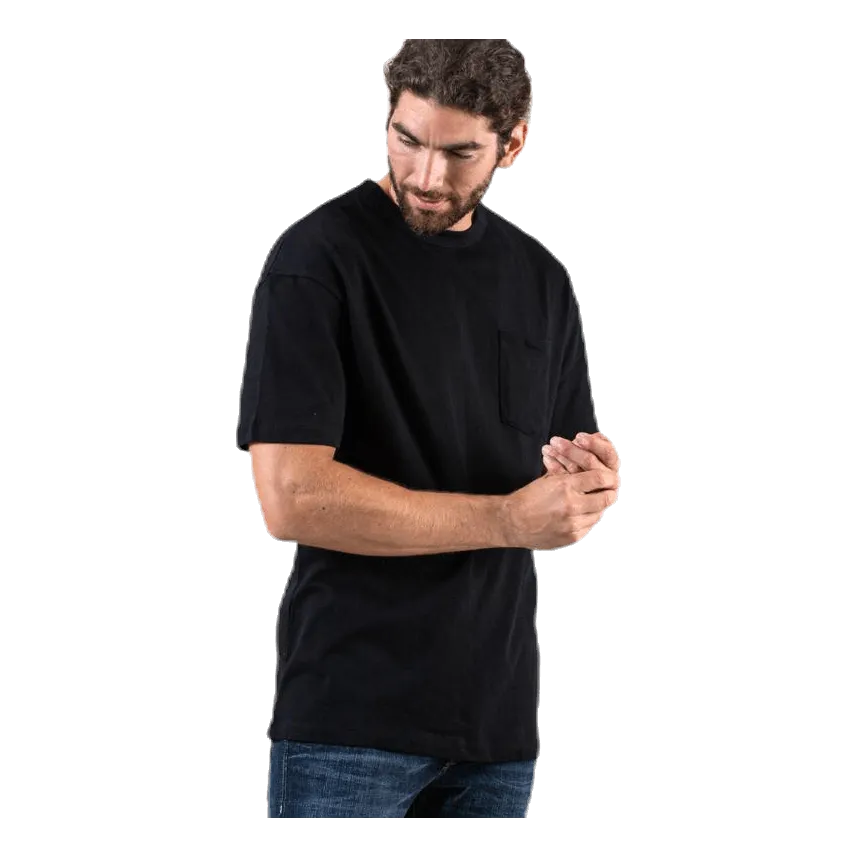Jack & Jones Lucas  Tee Ss Crew Neck Black