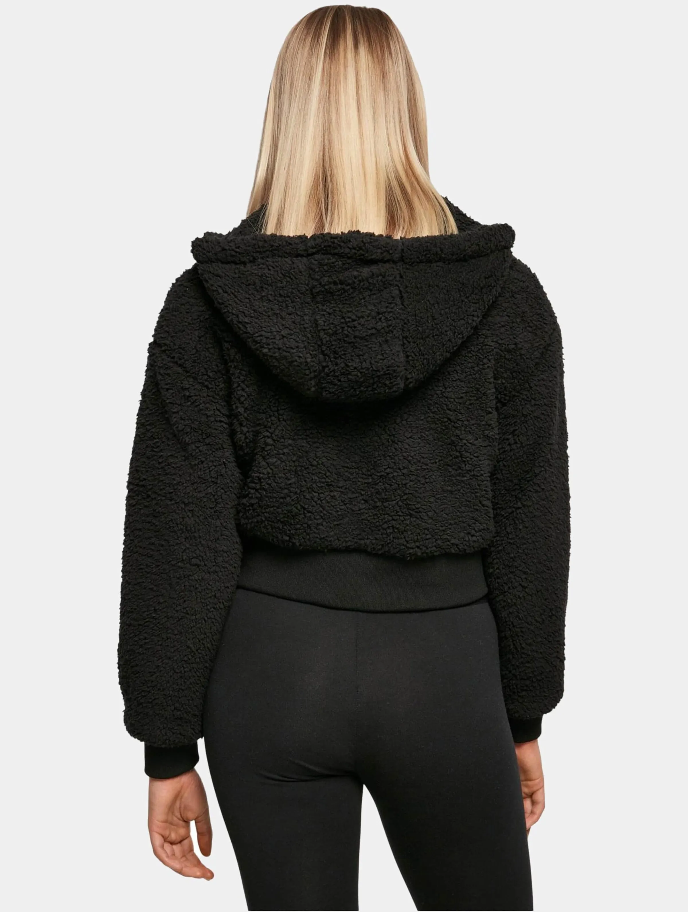 Ladies Short Oversized Sherpa