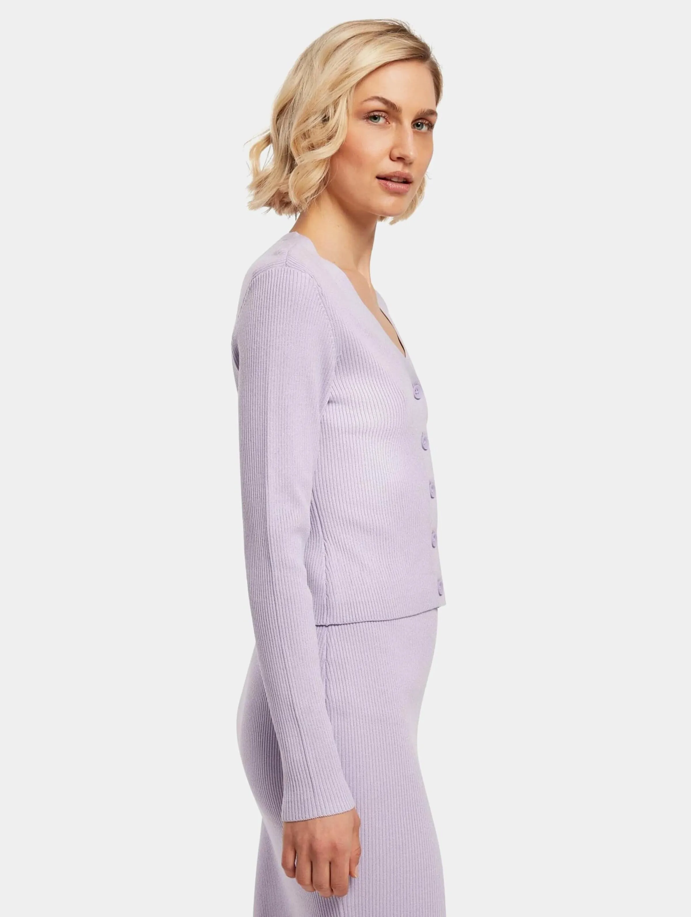 Ladies Short Rib Knit