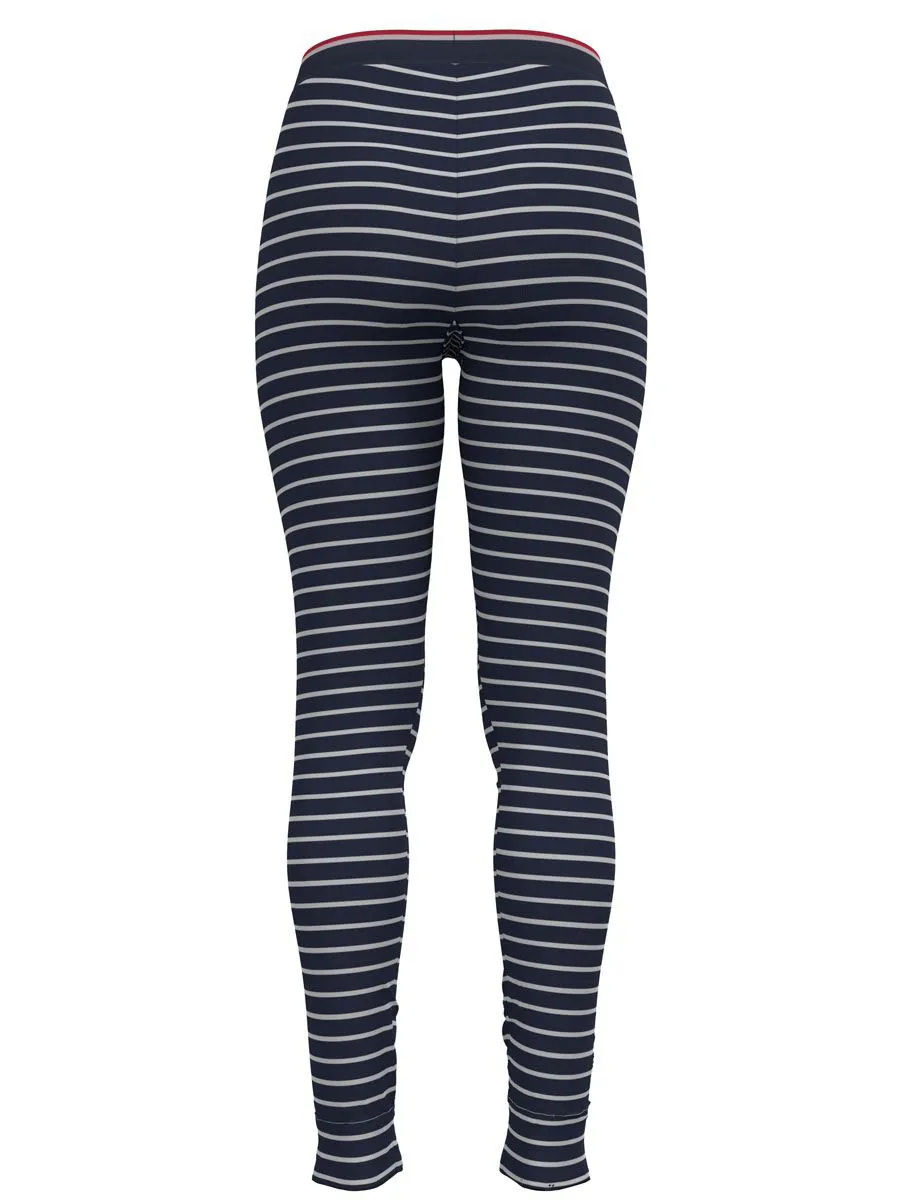 Malla odlo Active Warm Originals Eco Stripes Bl Bottom Long W