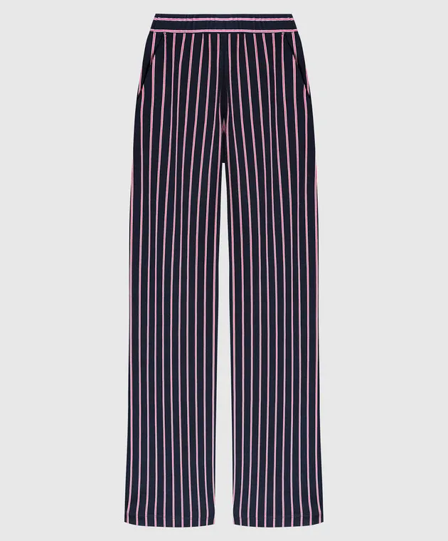 Max & Co Blue striped Lince pants