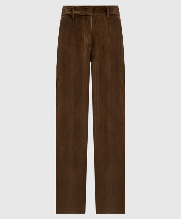 Max Mara Weekend Brown corduroy pants TANIA