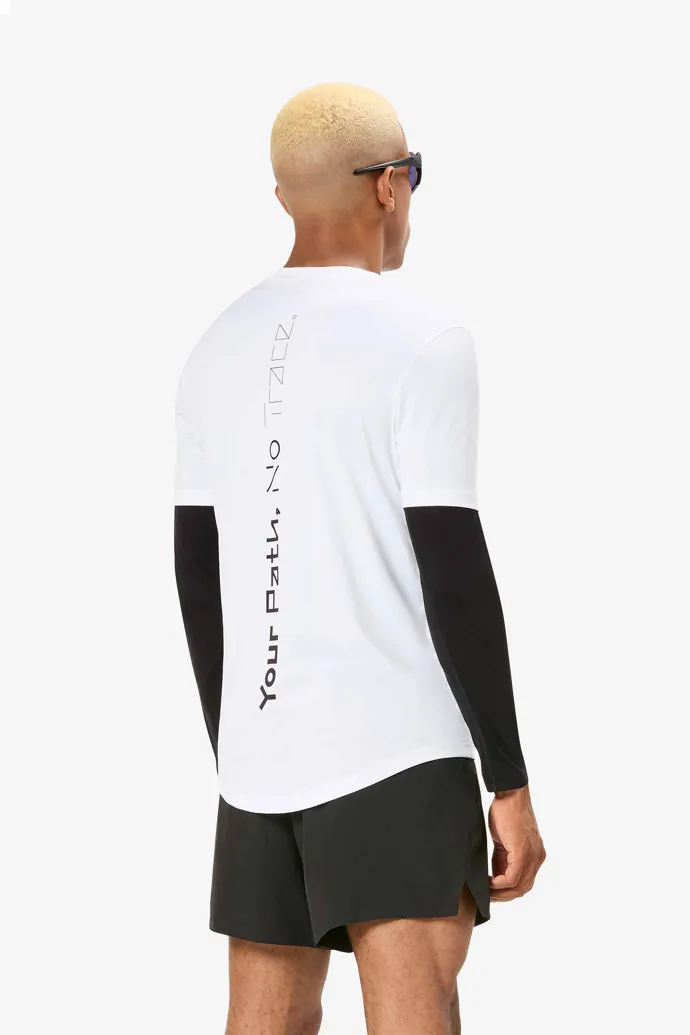 MEN’S RACE TSHIRT CAMISETA CARRERAS BLANCA PARA HOMBRE