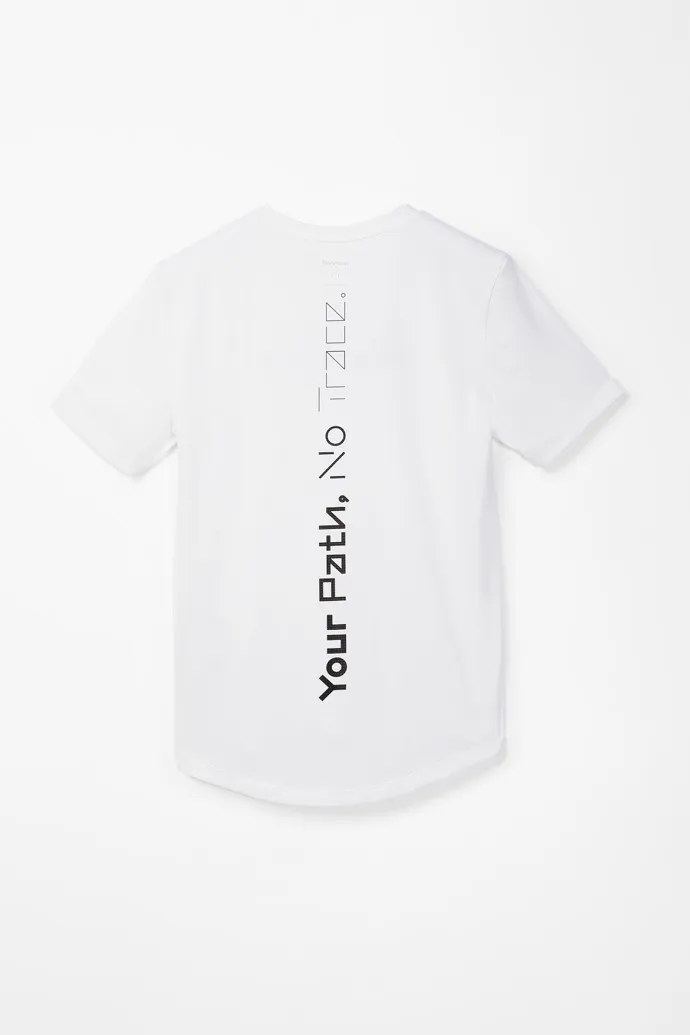 MEN’S RACE TSHIRT CAMISETA CARRERAS BLANCA PARA HOMBRE