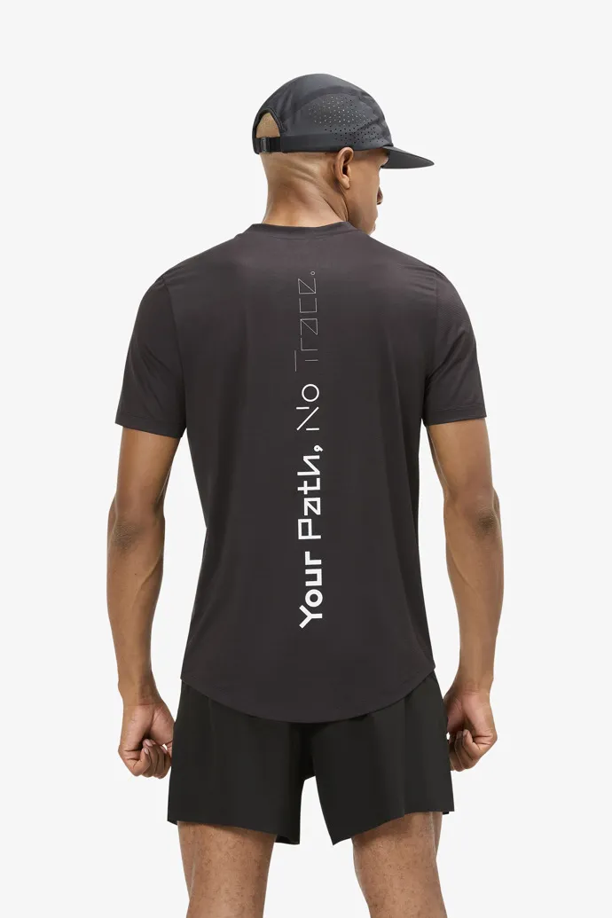 MEN’S RACE TSHIRT CAMISETA CARRERAS NEGRA PARA HOMBRE
