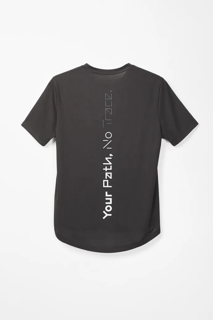 MEN’S RACE TSHIRT CAMISETA CARRERAS NEGRA PARA HOMBRE