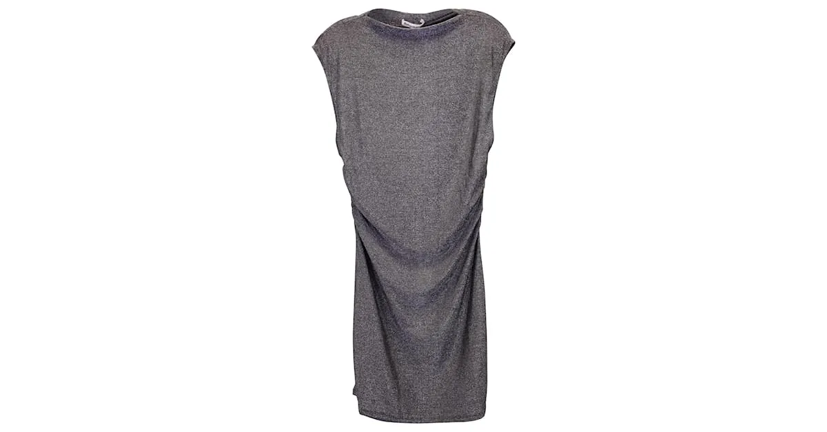 Minivestido de punto Alden de Reformation en nailon plateado Plata 