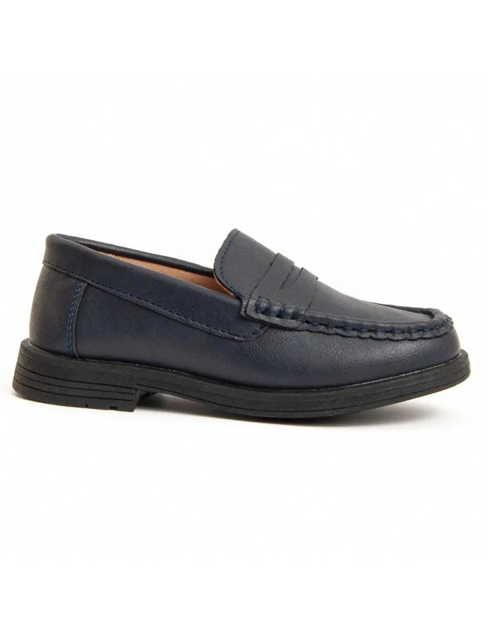 Mocasín Casual Para Niño.  Montevita  Colegialb  96990