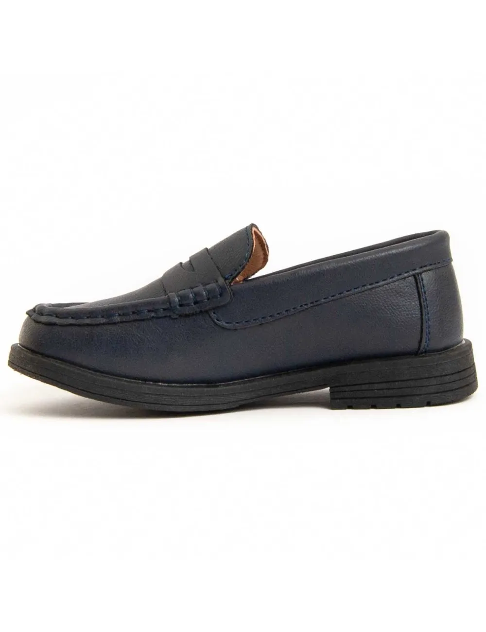 Mocasín Casual Para Niño.  Montevita  Colegialb  96990
