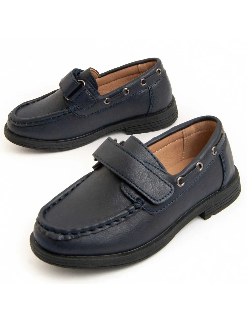 Mocasín Casual Para Niño.  Montevita  Colegialb2  96991