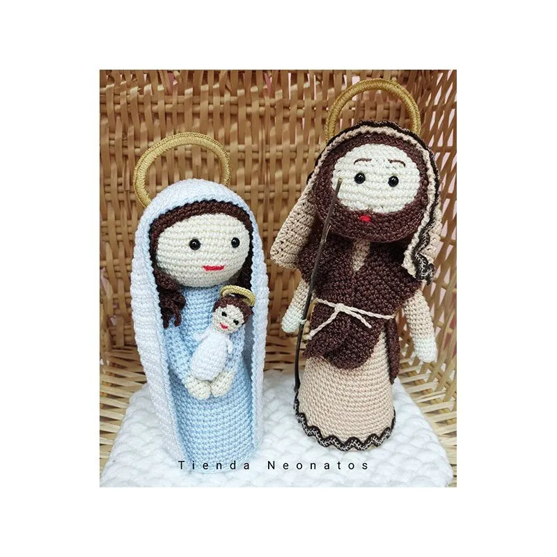 Muñecos amigurumis Portal de Belén