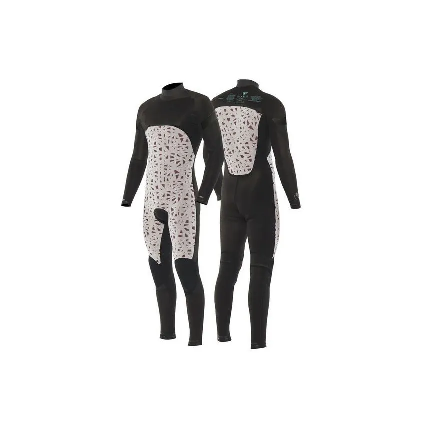Neopreno Surf Vissla 7 Seas 4/3 Para Hombre En Gris