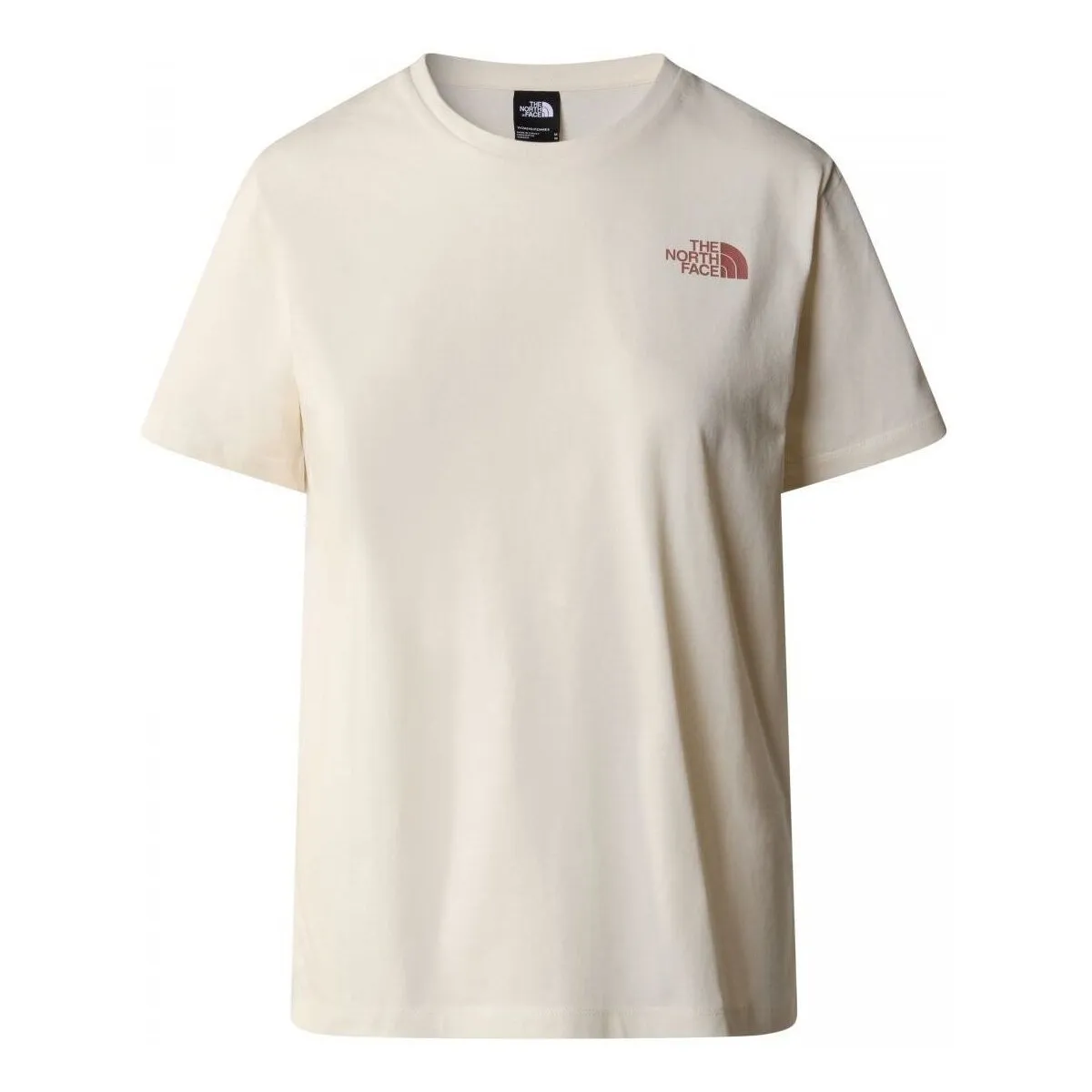 NF0A87F0 W GRAPHIC TEEQLI WHITE DUNE