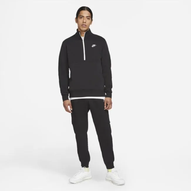NIKE BRUSHEDBACK 1/2ZIP