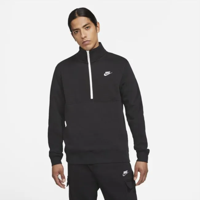 NIKE BRUSHEDBACK 1/2ZIP