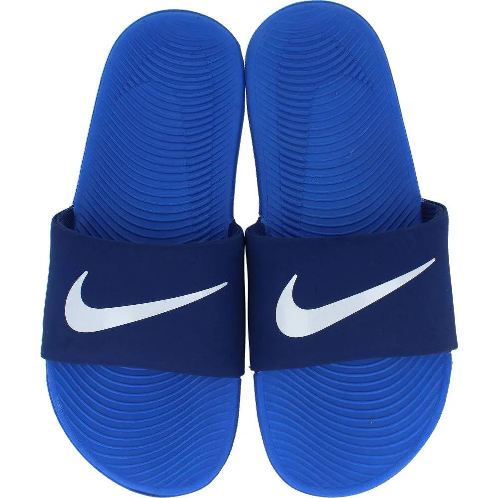 NIKE  CHANCLA CADETE MUJER KAWA SLIDE AZUL
