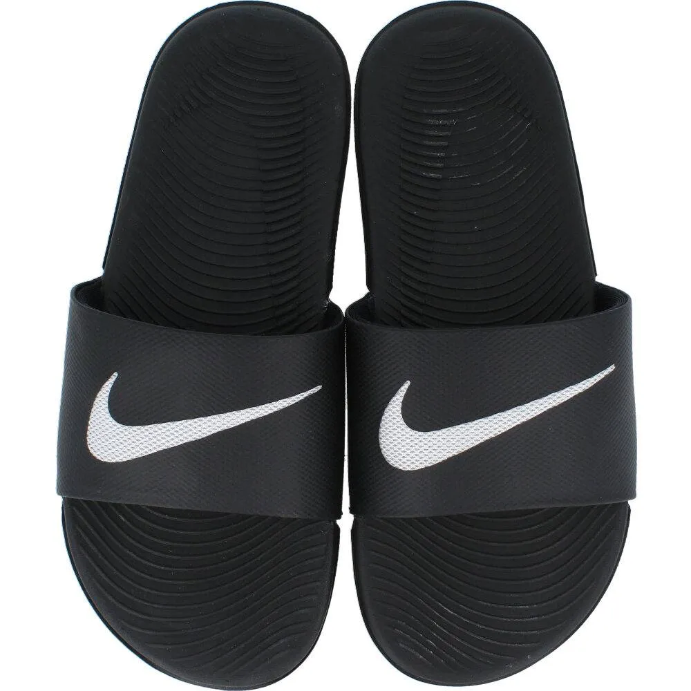 NIKE  CHANCLA CADETE MUJER KAWA SLIDE NEGRO