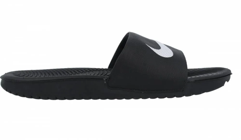 NIKE  CHANCLA CADETE MUJER KAWA SLIDE NEGRO
