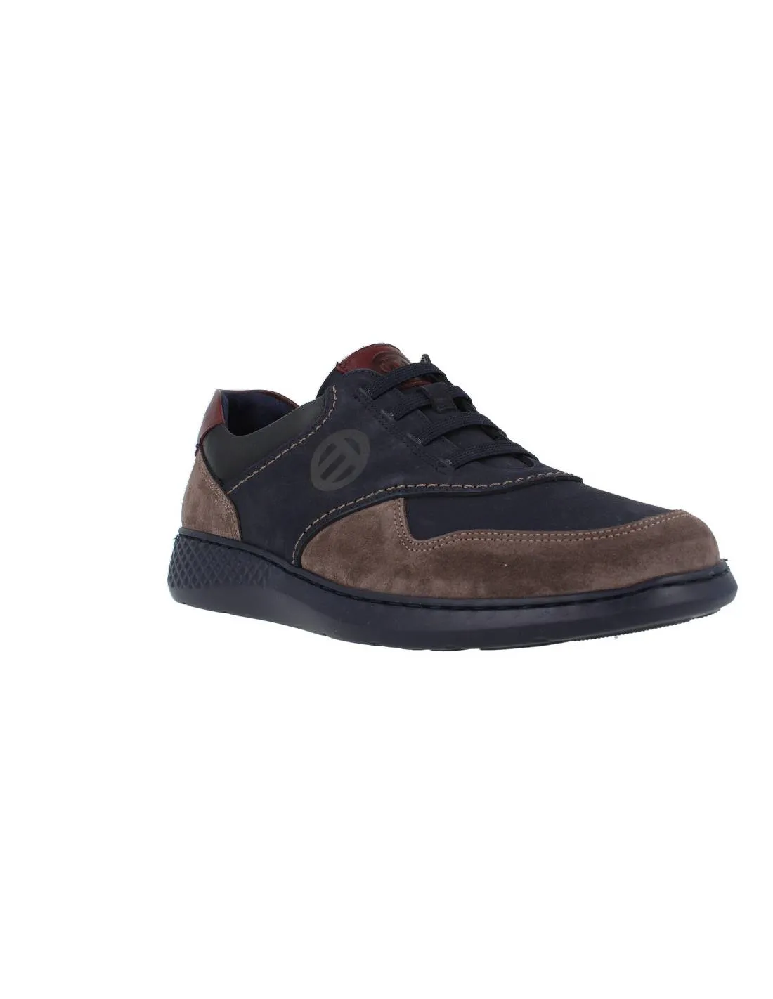 NOTTON  ZAPATO SPORT ELáSTICOS BICOLOR MARINO