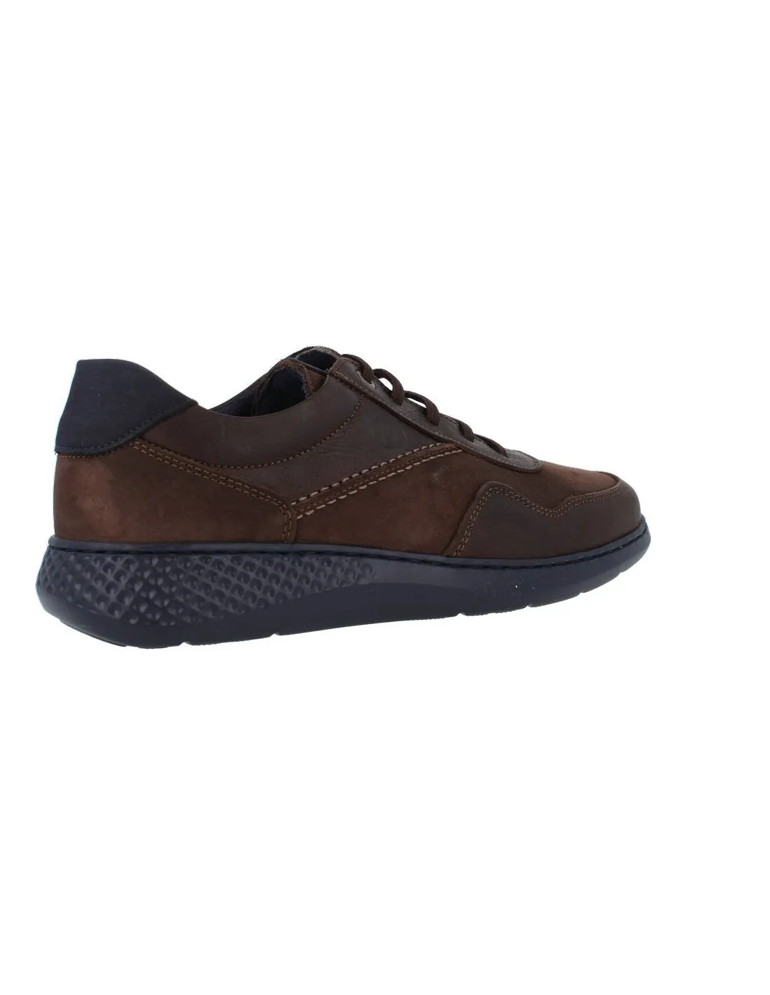 NOTTON  ZAPATO SPORT ENGRASADO MARRóN