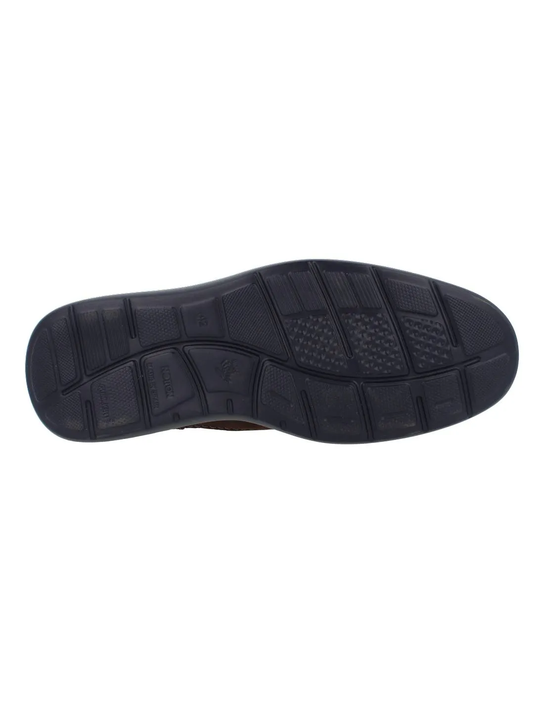 NOTTON  ZAPATO SPORT ENGRASADO MARRóN