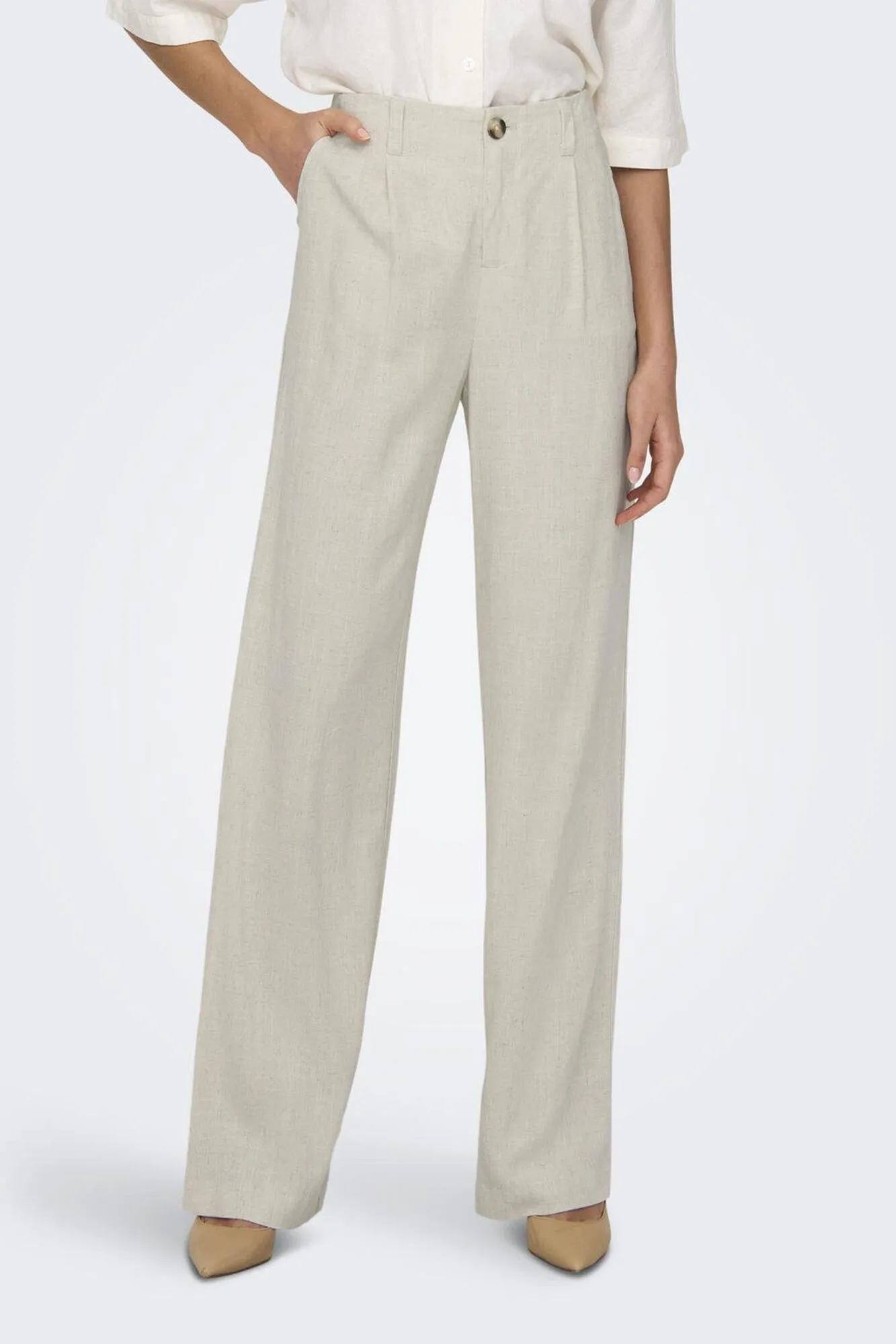 Only Pantalón largo pinzas