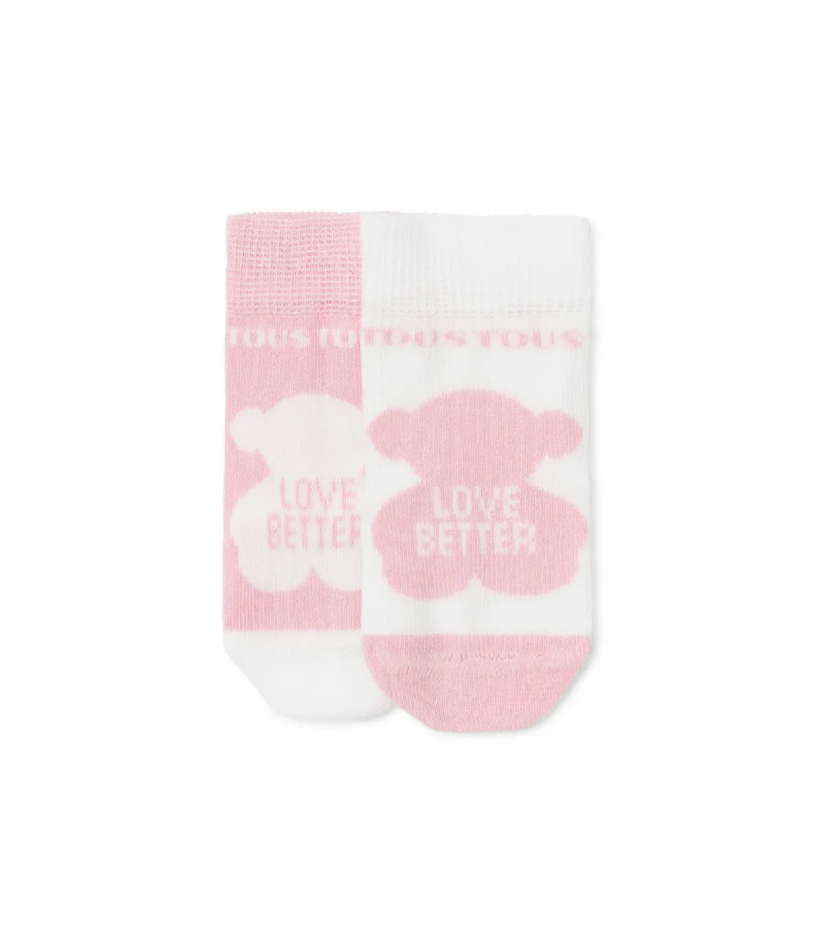 PACK 2 PARES DE CALCETINES TOUS BABY SSOCKS ROSA  SSOCKS180347