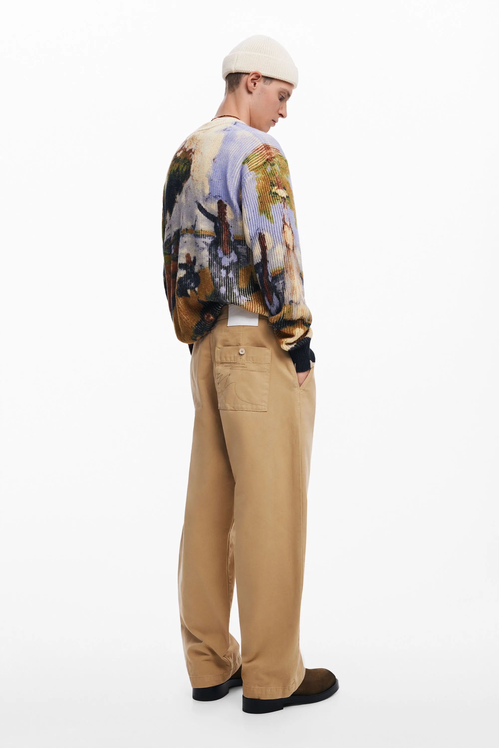 Pantalón largo bolsillos
