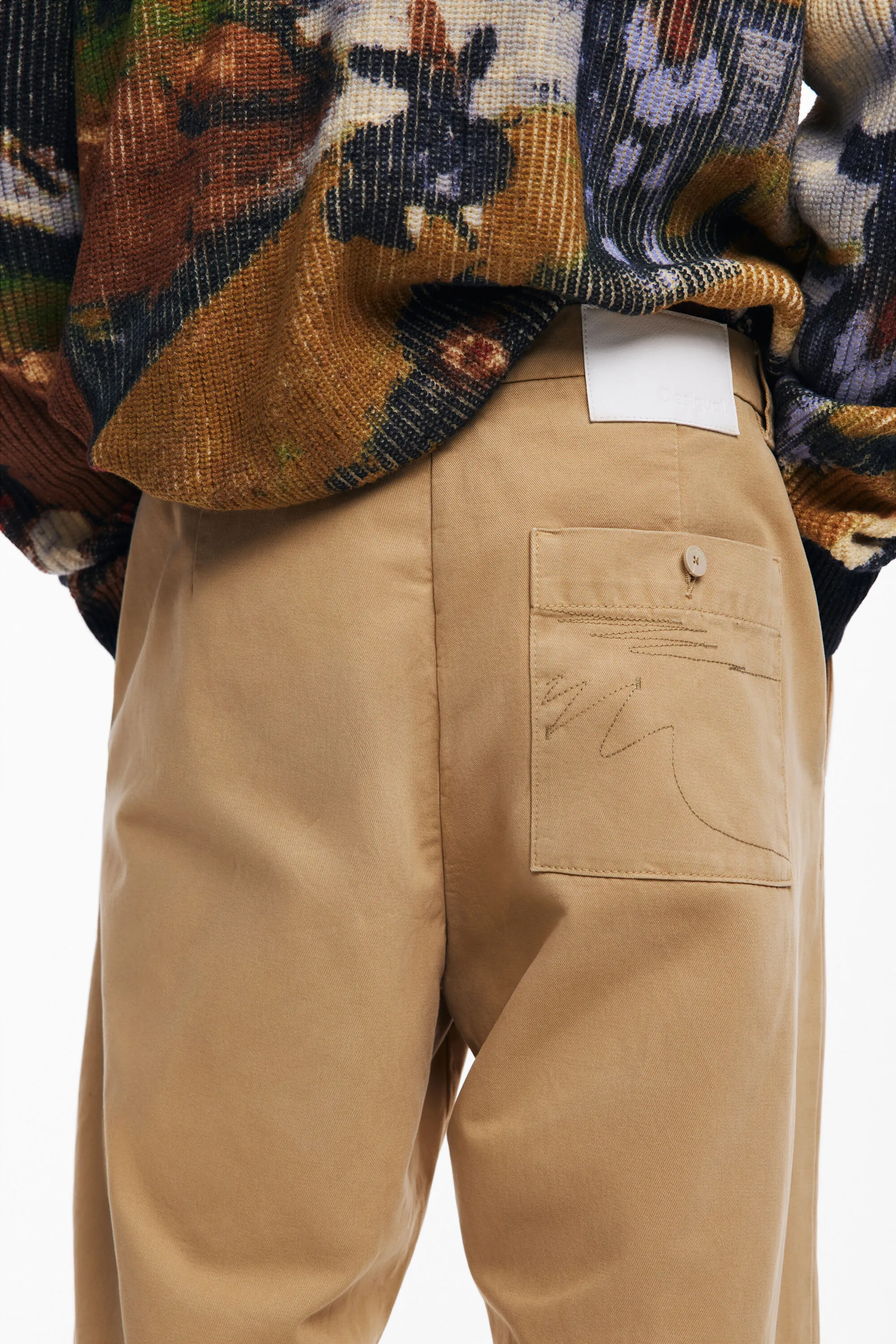 Pantalón largo bolsillos