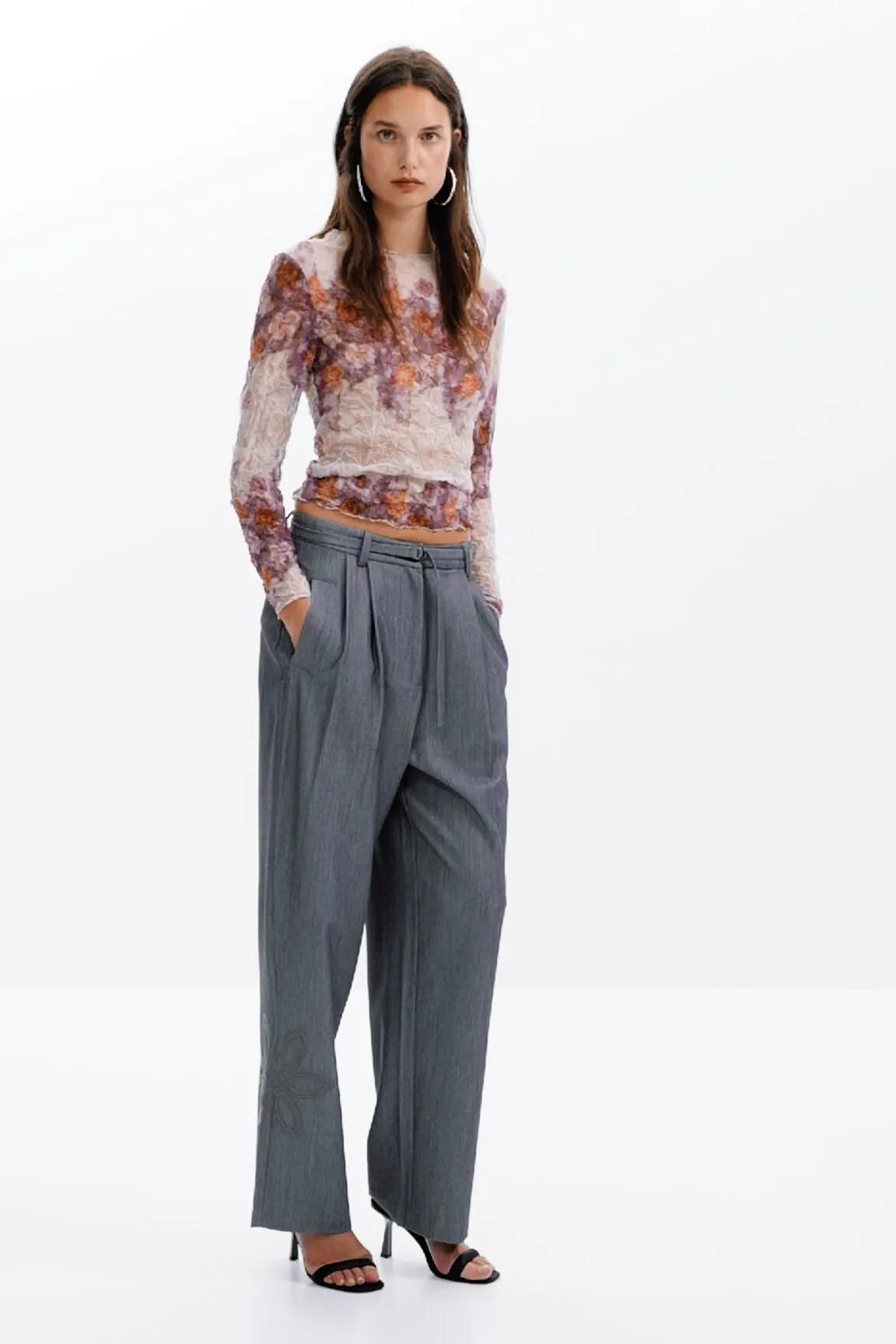 Pantalón largo recto