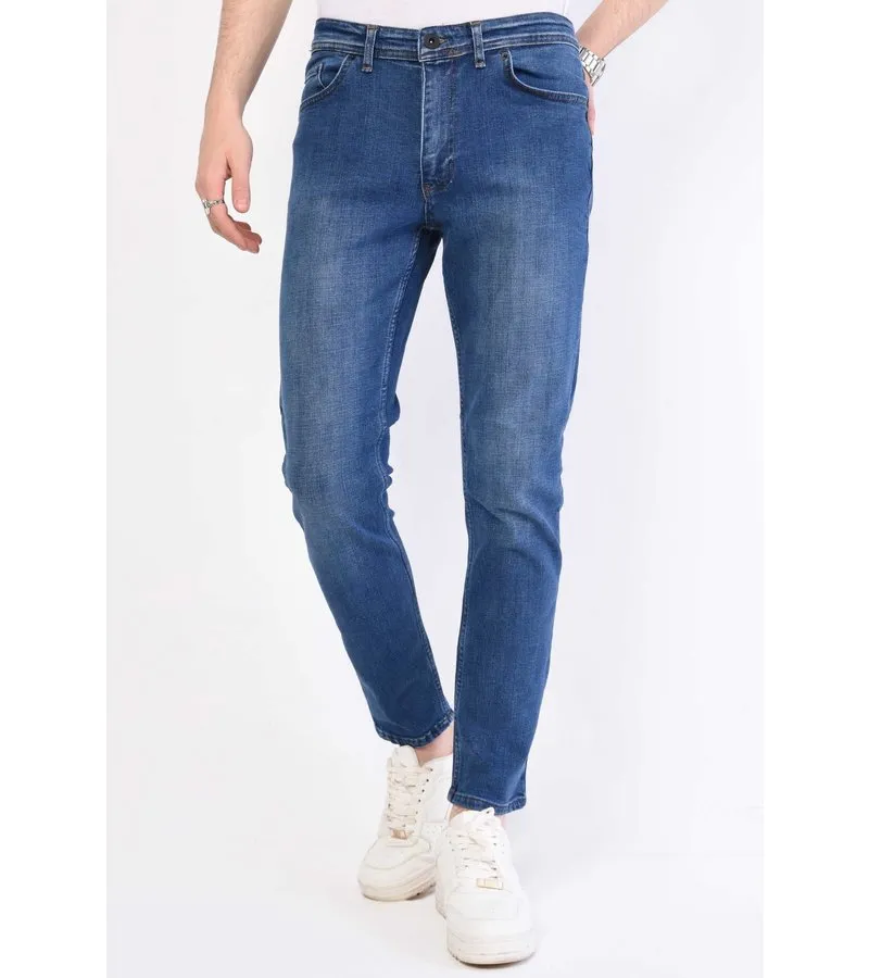 PANTALON JEAN HOMBRE STRETCH REGULAR FIT  DP30NW  AZUL