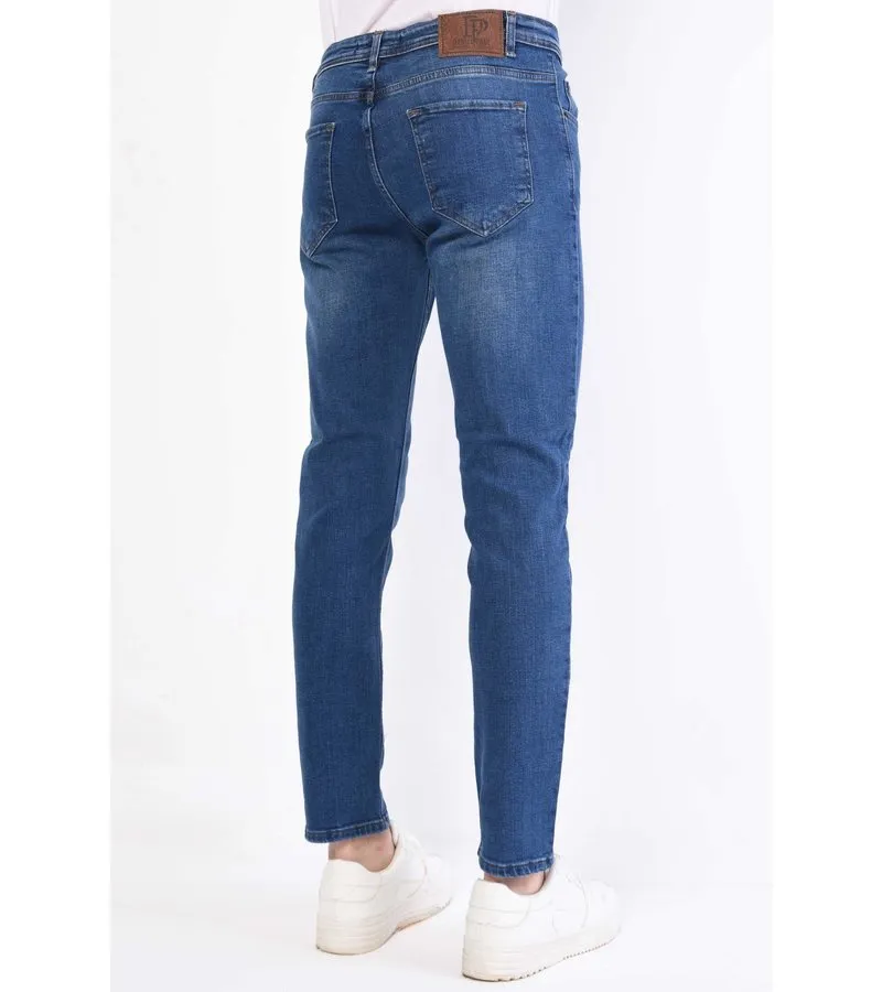 PANTALON JEAN HOMBRE STRETCH REGULAR FIT  DP30NW  AZUL