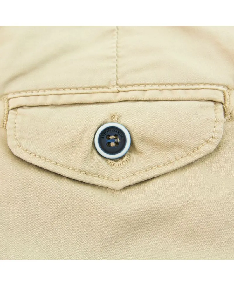 Pantalon Niño Aston Martin Beige