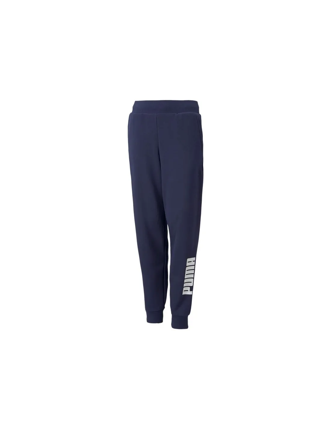 Pantalones largos Puma Power Logo Boy Dark blue