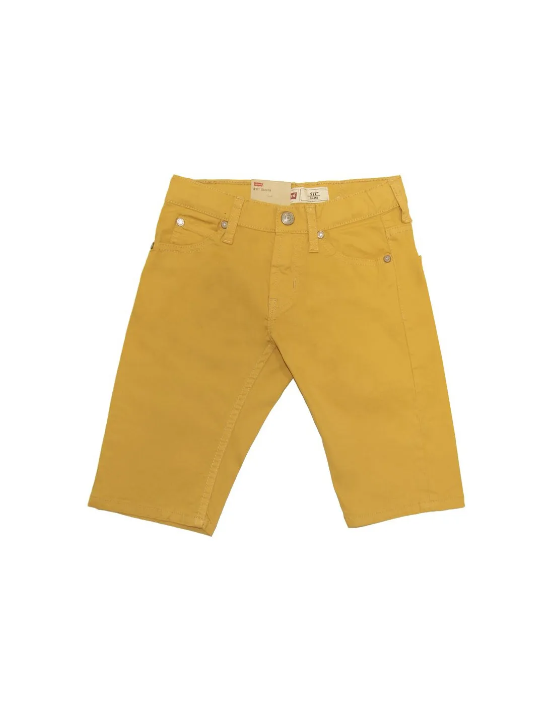 Pantalones Vaqueros Levis 511 Slim Amarillo