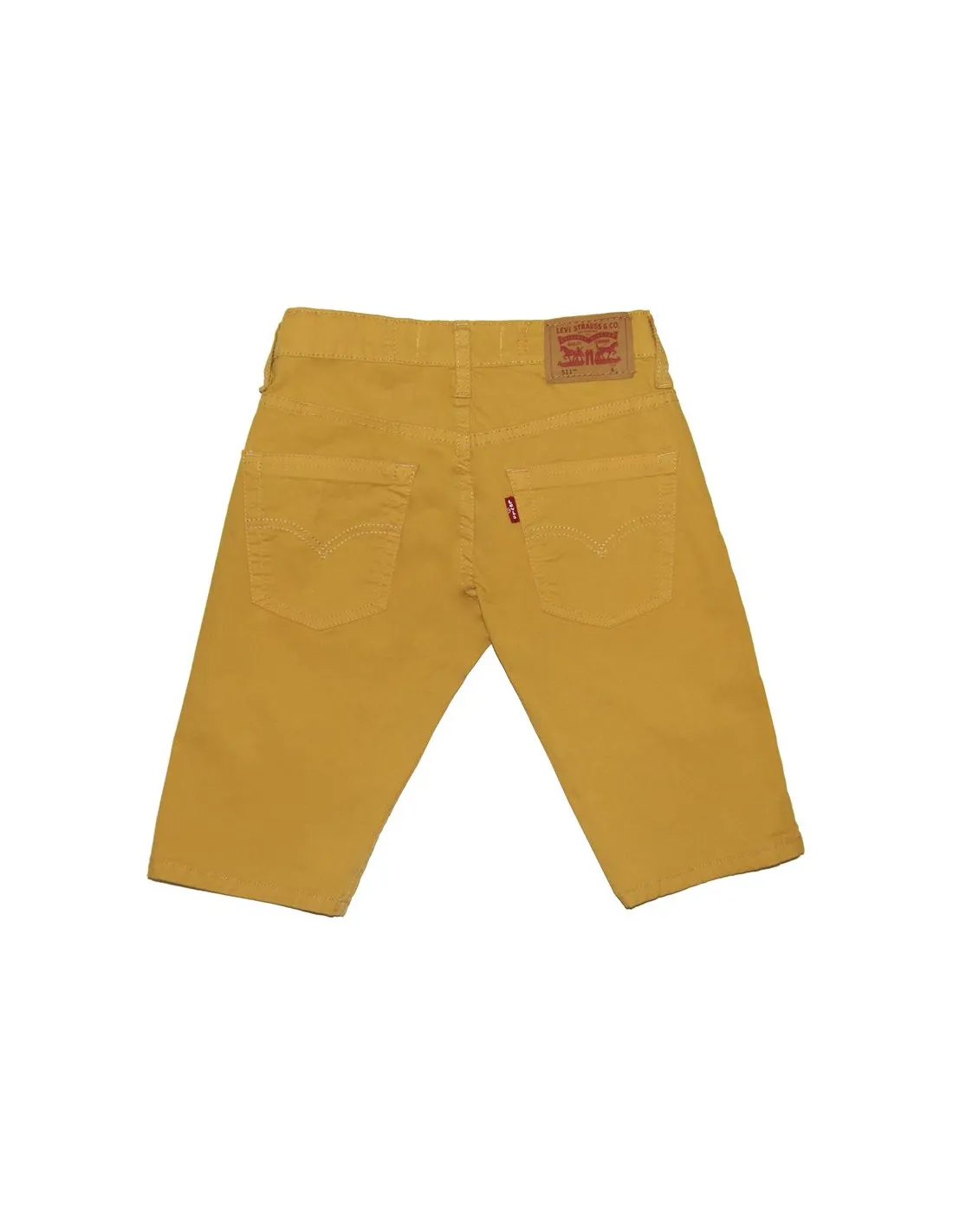 Pantalones Vaqueros Levis 511 Slim Amarillo