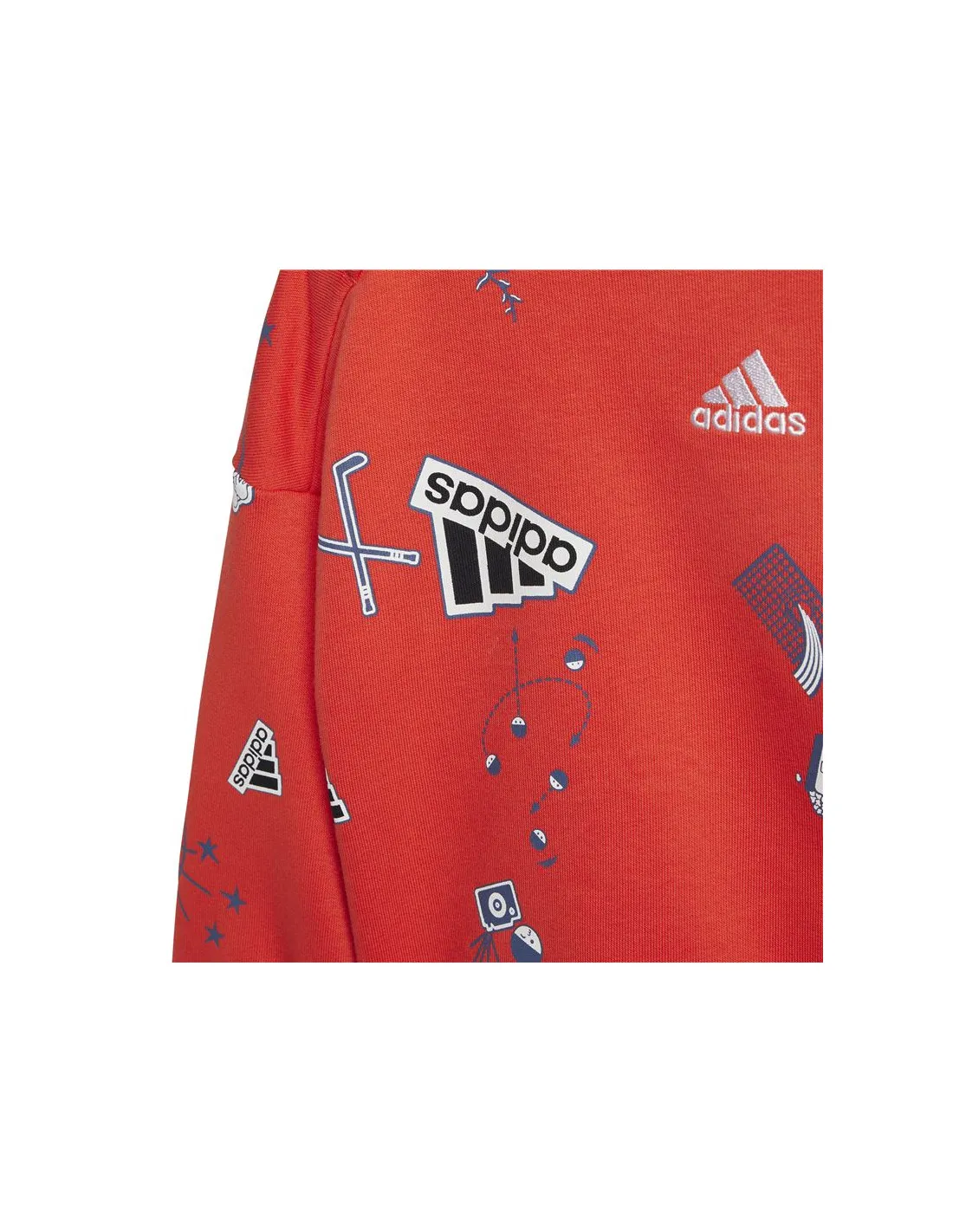 Pantalón adidas Bluv Jogger Infantil Rojo
