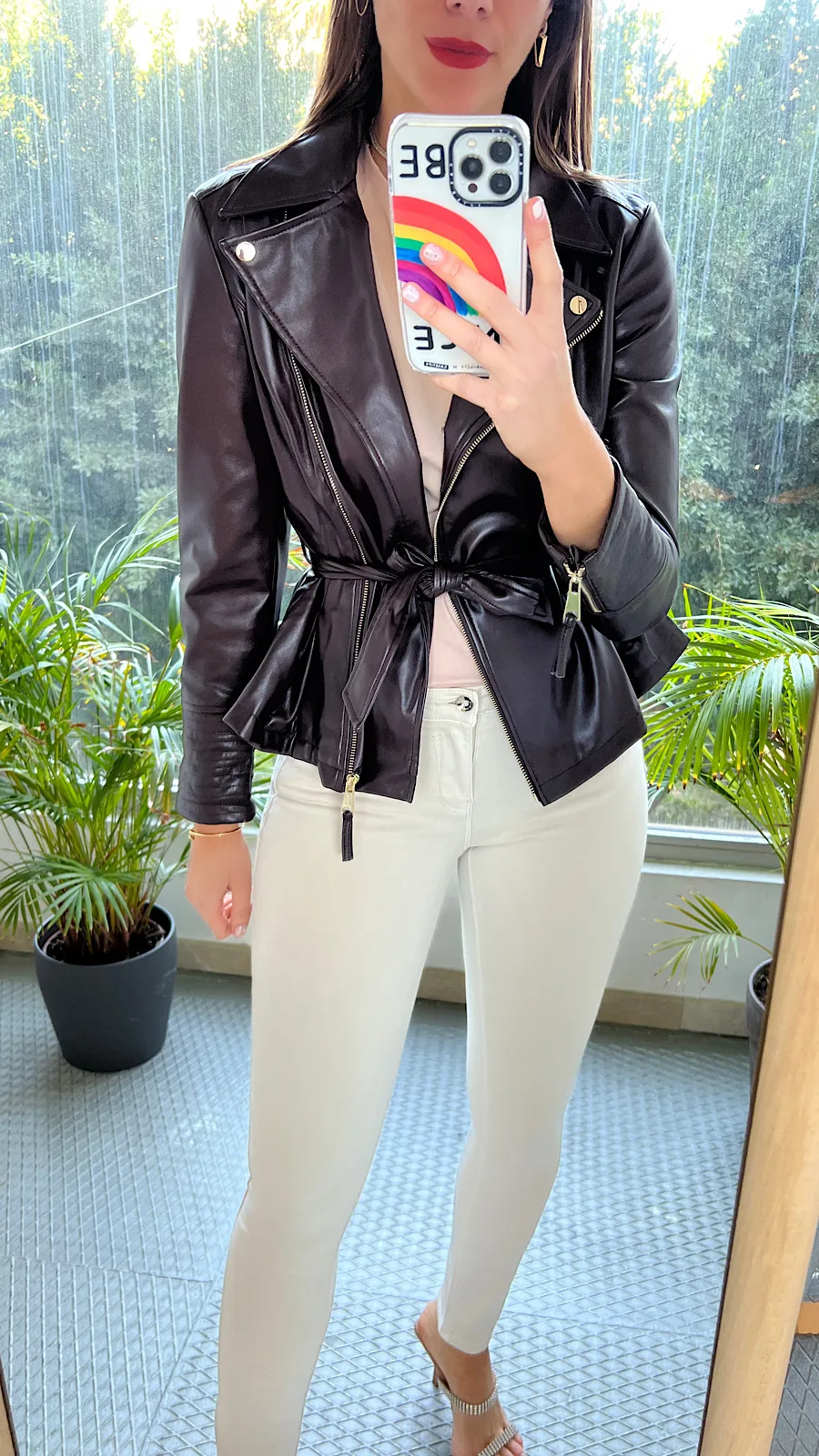 Pantalón Blanco Crema